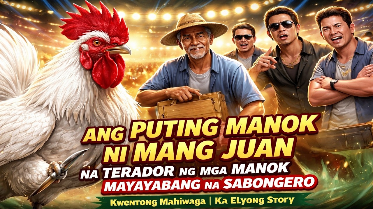 ANG PUTING MANOK NI MANG JUAN NA TERADOR NG MGA MANOK PANABONG NG MGA SABONGERO  Hiwaga story