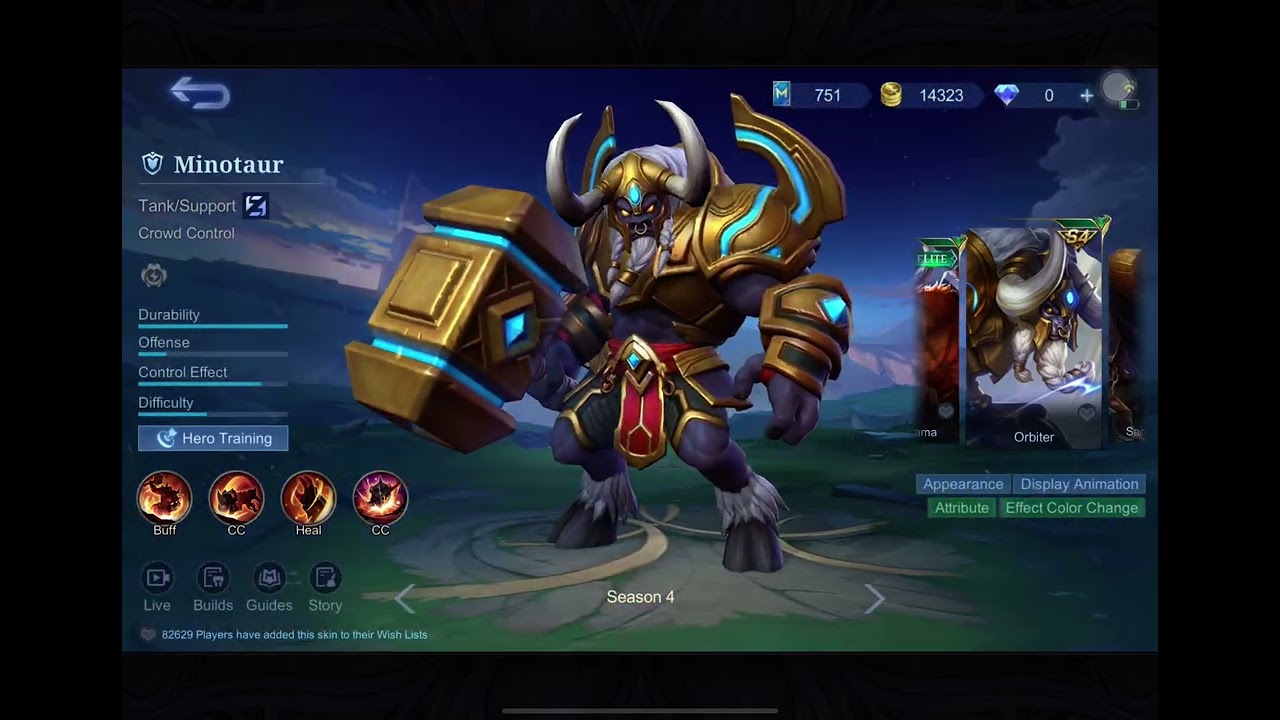 all of minotaur hero ml
