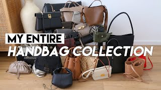 MY ENTIRE BAG COLLECTION 2024 - Luxury & Mid Range Bag Review