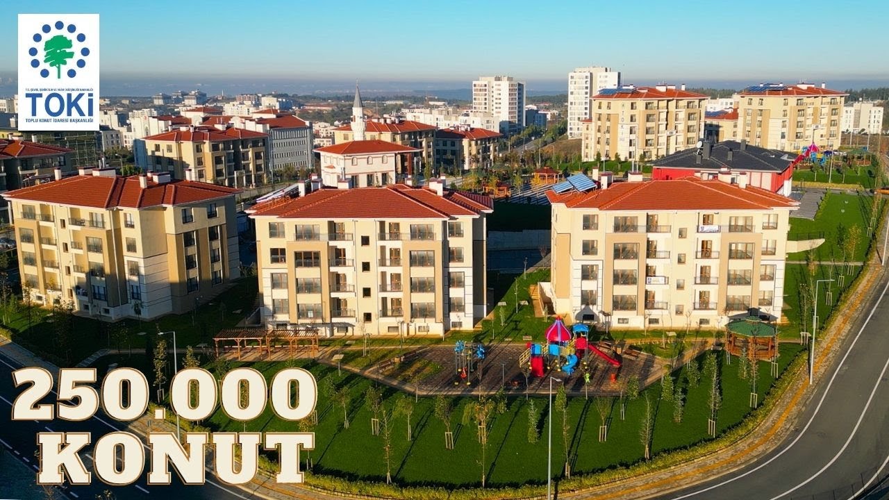 Toki 250.000 Konut Yaşamın Başladığı Proje  İstanbul Başakşehir Kayabaşı Toki 306 Konut Projesi