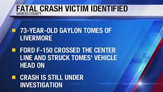 Fatal crash victim identified in Daviess County