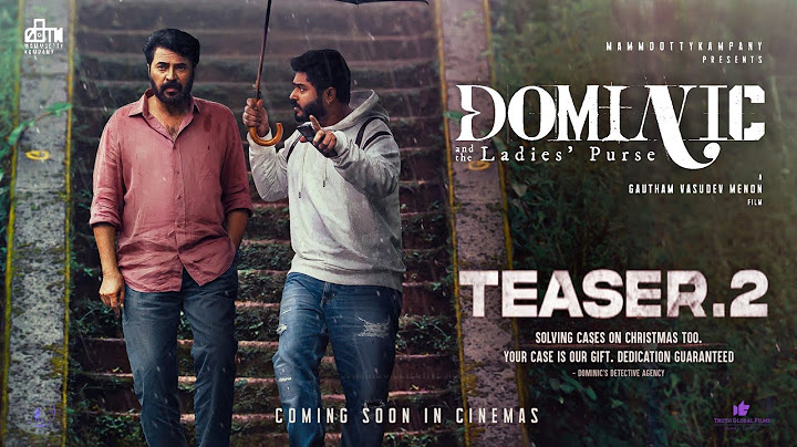 Dominic And The Ladies Purse - Teaser 2 | Mammootty | Goutham Vasudev Menon | Fanmade Teaser