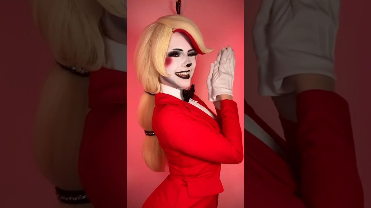 Charlie Morningstar or Angel Dust?! - Hazbin Hotel Cosplay #hazbinhotel #charliemorningstar #cosplay