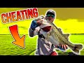 Is this CHEATING or FISHING (How to Catch Bass out Deep)