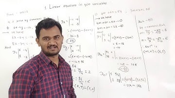 Linear equations in two variables part-8|SSC Mathematics|Science Forum|Prof. Mahendra J Pare (B.E.)