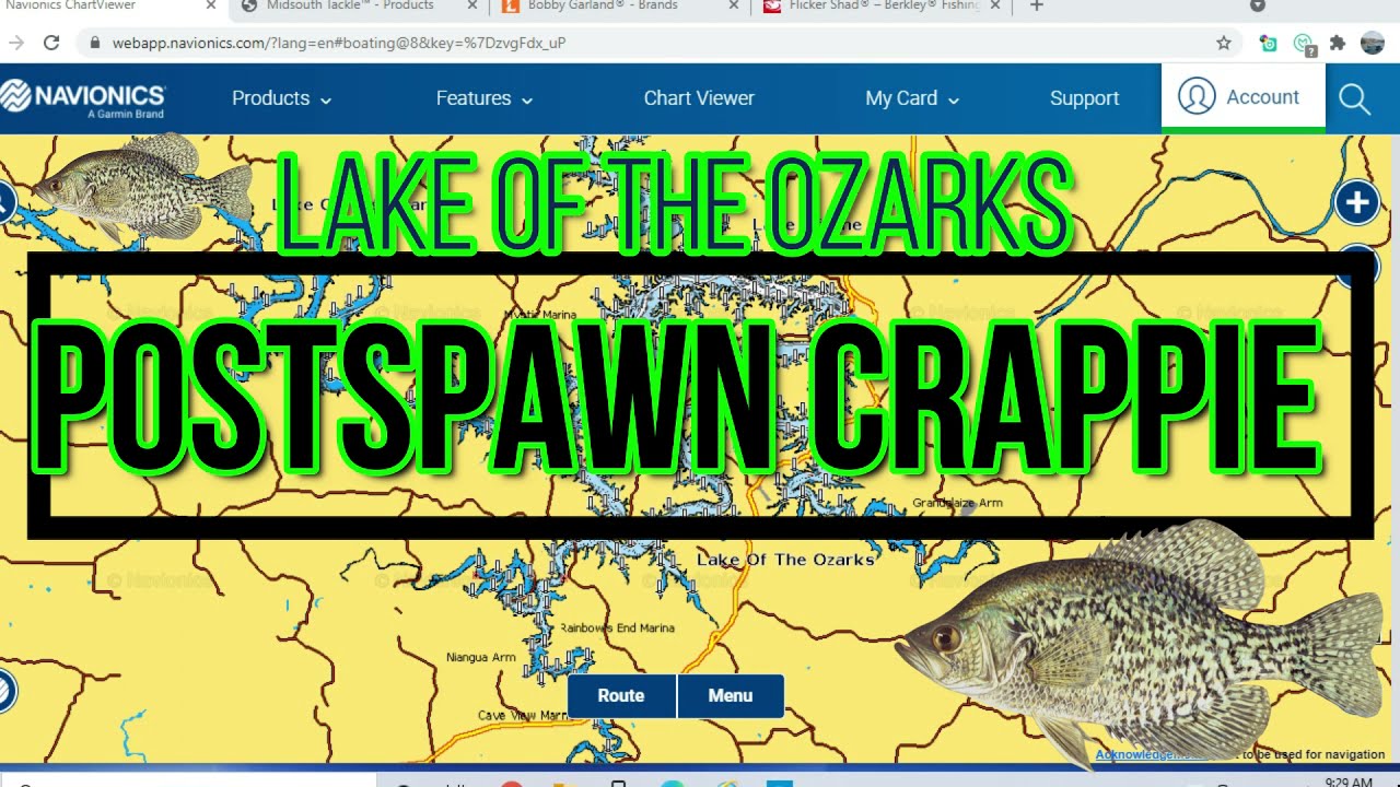 POST SPAWN CRAPPIE BREAKDOWN Lake of the Ozarks YouTube