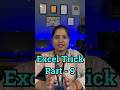 😎5 Advance Excel Shortcut 🔥Advance Excel Tricks #shorts #excel #exceltricks #computer #ytviral