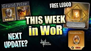 FREE LEGGO Card + Next Update TIMING + Solcadens Soulstone & More ⁂ Watcher of Realms