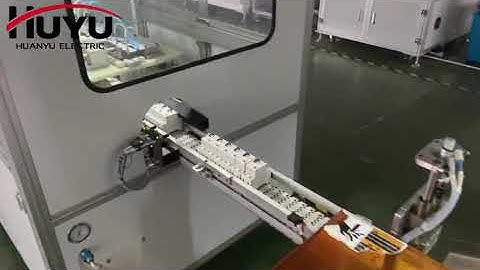 How does the automatic production line works for Miniature Circuit Breaker?