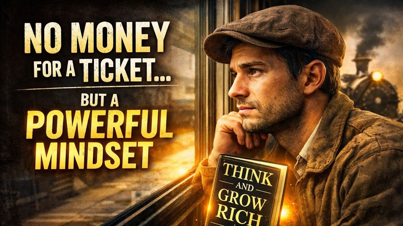 He Didn’t Have Money for a Train Ticket — But His Mindset Changed Everything | Think and Grow Rich 1