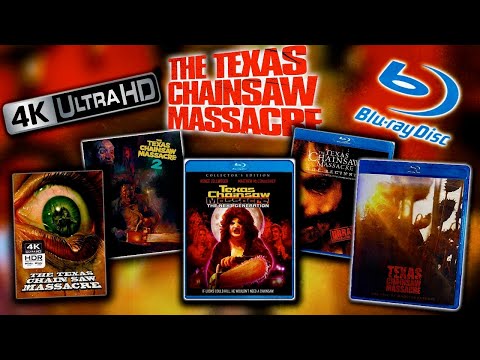 The Texas Chainsaw Massacre Movies on 4k UHD and Blu Ray! | Planet CHH