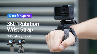 Telesin 360 Degree Steerable Wrist Strap 2.0 For Gopro,Insta360,Dji Etc.sports Camera