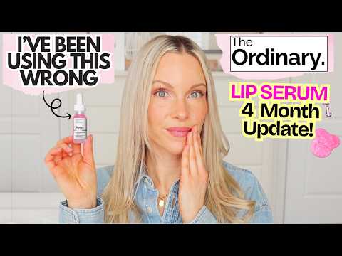I’VE BEEN USING THE ORDINARY EXFOLIATING LIP SERUM WRONG FOR 4 MONTHS - UNEXPECTED RESULTS UNLOCKED!