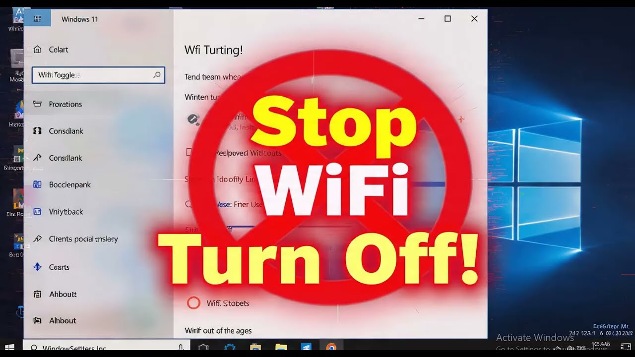 How to stop users from turning off WiFi toggle on Windows 11 PCs