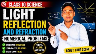  Concave Mirror Numerical Problem |Light Reflection and Refraction | Class-10 Science |