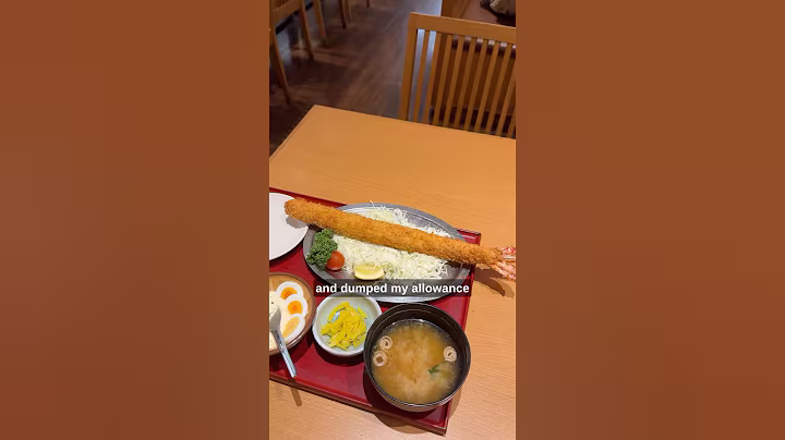 I tried the largest shrimp in all of Japan