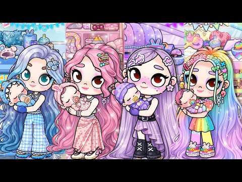 I Built 4 FREE Color Houses! 🌈🏠 Pink, Purple, Blue & Rainbow | Avatar World | Pazu