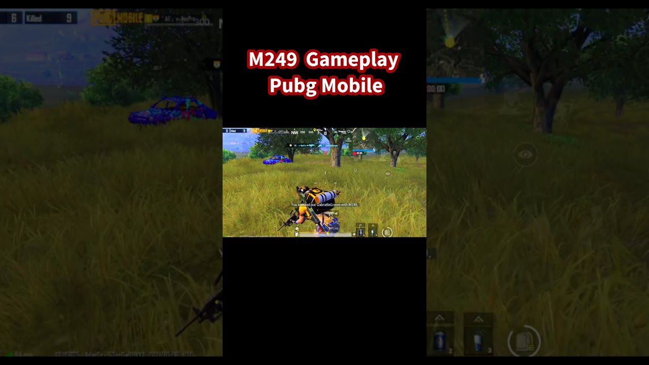 Solo vs Duo in Pubg Mobile M249 Gameplay 