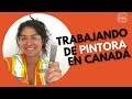 TRABAJANDO DE "PINTORA" EN CANADÁ 👩🏿‍🎨| Danielavoyyvuelvo