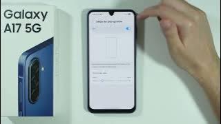 Samsung Galaxy A17: How to Swipe for Pop Up View (Floating Windows)