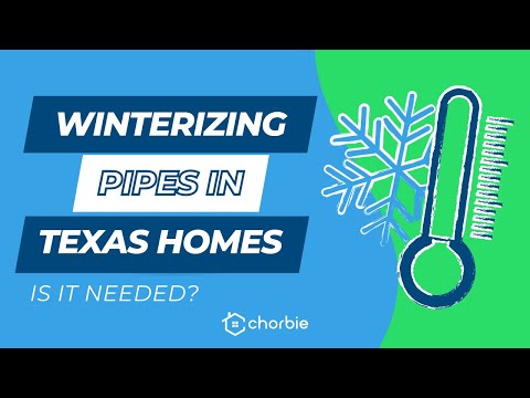 Winterizing Pipes in