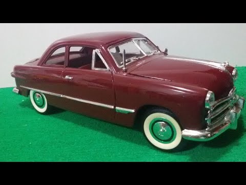 1949 Ford Custom, 1:18 scale, by Mira - YouTube