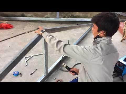Video Hướng dẫn hàn Hồ quang đơn giản với các loại sắt khối... - youtube