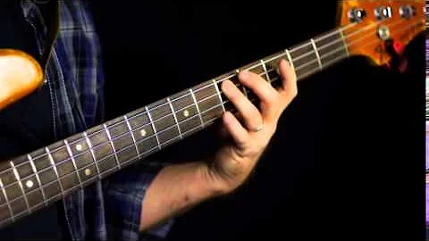 Learn how to play Major Pentatonic Scale on bass guitar lesson