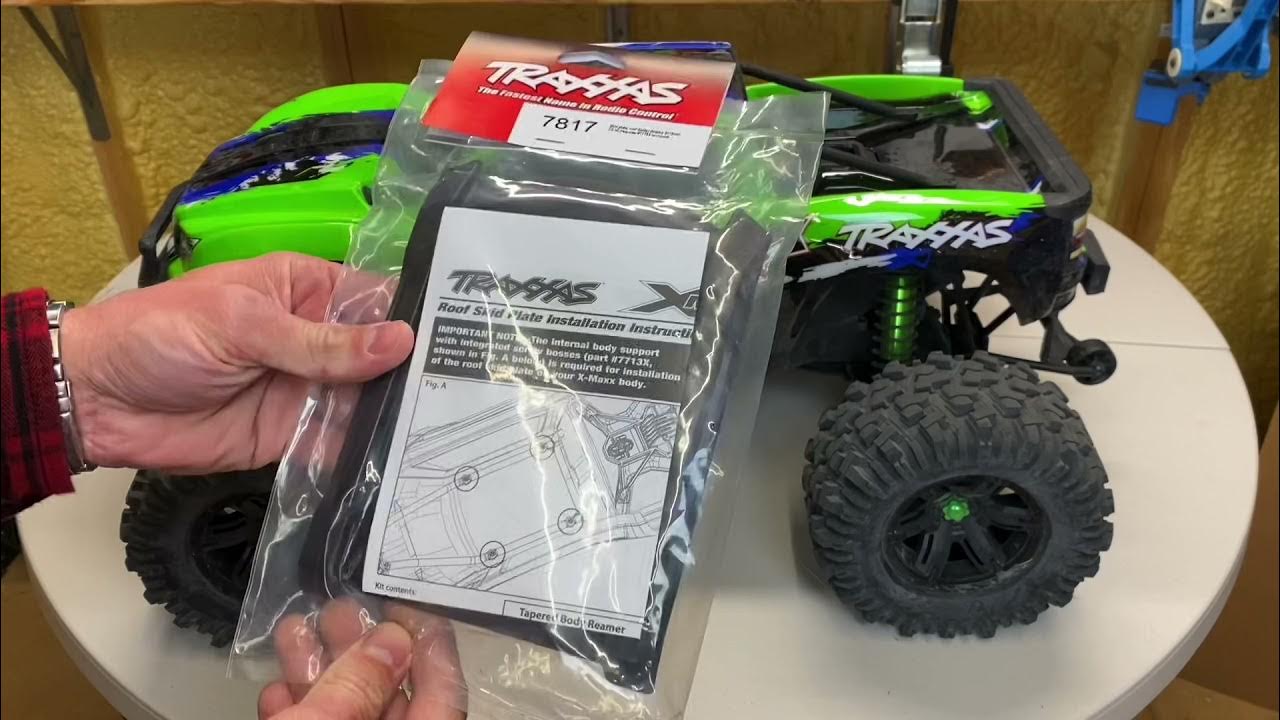 XMaxx Roof Skid Plate 7817 Overview YouTube