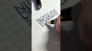 Schreiben mit Füllfederhalter #fountainpen #kalligraphie #handwriting #füller  #schreiben #writing screenshot 5