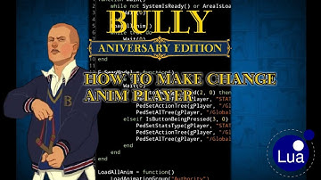 Bully AE-Tutorial How To Make Mod Change Anim Player