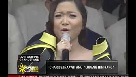 Charice - Lupang Hinirang [Pres. Noynoy Aquino Inauguration, 2010] - DayDayNews