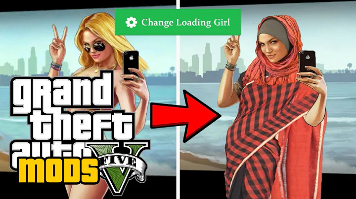 How to Change Loading Screen Girl | GTA 5 MODS