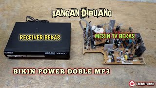 power amplifier from used TV engine