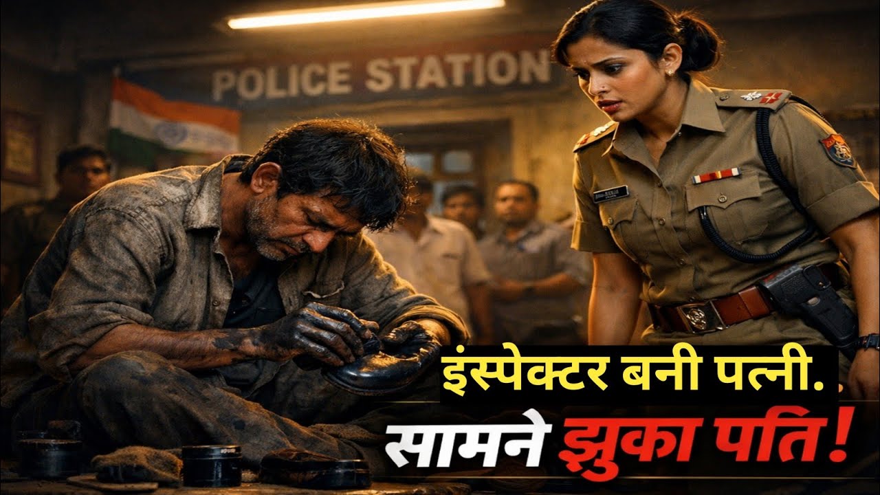 जिस थाने में इंस्पेक्टर थी तलाकशुदा पत्नी, उसी के सामने जूते पॉलिश करता मिला गरीब पति—story vision