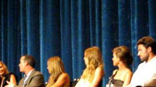 Creater Adam Divello and Lauren Conrad at Paley Fest. Feelings about "Not going to Paris" Profile