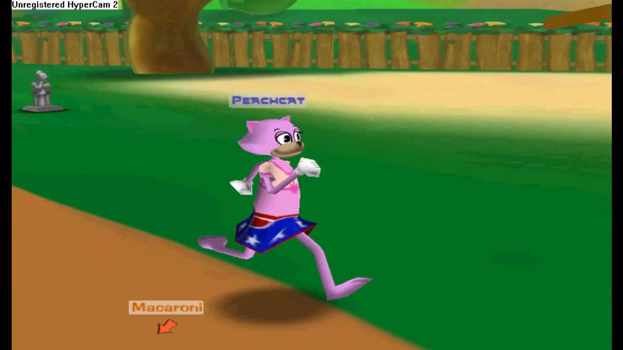 My toon Peachcat can sing and talk! LOL