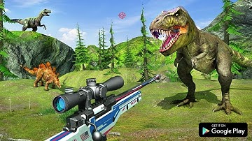 Wild Dino Hunting Game 3D Campaign Mode Level 1 to 15 Android Gameplay