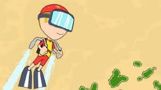 OUYA: Bermuda dash, water jets into space screenshot 4