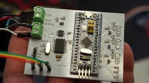 Playing with CAN bus and Arduino Part 2, custom pcbs arrived!