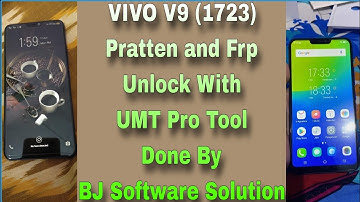VIVO V9 (1723) Pratten and Frp Unlock With UMT Pro Tool Done By BJ Software Solution
