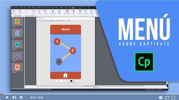 Tutorial crear menú en captivate