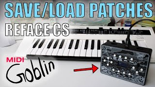 Celebrity MIDI Goblin - save/load - Yamaha Reface CS Profile