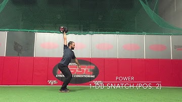 DB Snatch Progressions