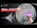 How to make the best longest flying paper airplane