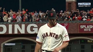 WS2014 Gm5: Bumgarner K's Shields to strand a runner screenshot 1