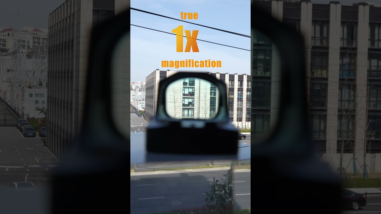 Aspheric Lens | Frenzy-S 1x17x21 GenII EDC Red Dot | for Glock