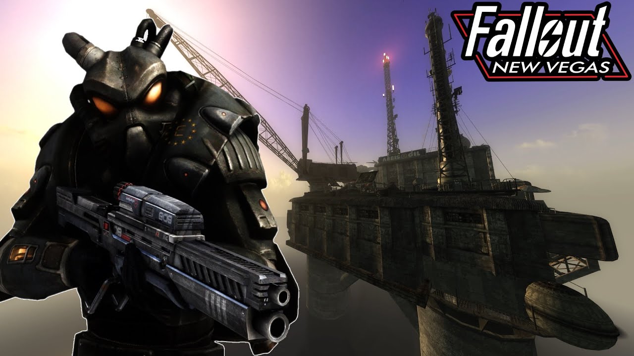 You Can Explore Enclave Oil Rig Aegis in Fallout New Vegas - YouTube