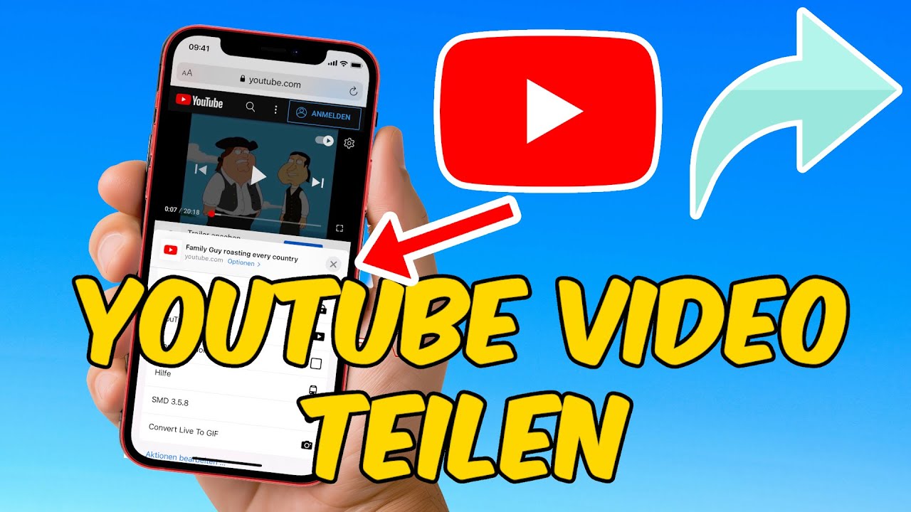 YouTube Video ganz einfach TEILEN [2025]