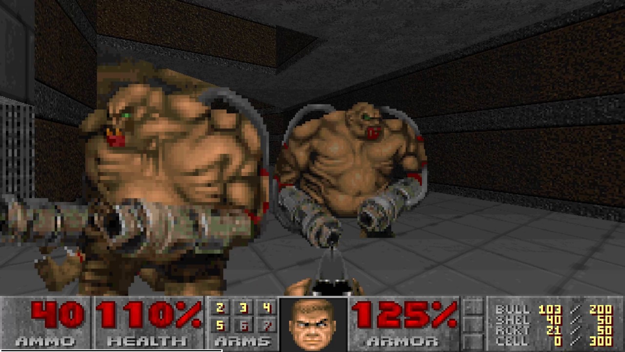 Doom II Hell on Earth Map09 UV Max in 4m13s by Looper - YouTube